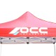Carp OCC Motorsport OCCCARP02 Racing Red Polyester 420D Oxford 3 x 3 m