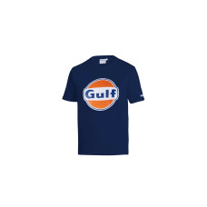Camiseta de Manga Corta Hombre Sparco Gulf Azul marino