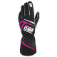 Guantes de Karting OMP MY2025 Negro Fucsia FIA 8856-2018