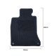 Set de Alfombrillas para Coche OCC Motorsport OCCBW0031 Bmw F02 Serie 7 Largo 5 Piezas