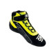 Botines Racing OMP KS-3 Negro/Amarillo 41