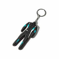 Llavero Sparco Leather Suit Racing Negro
