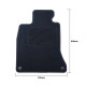 Set de Alfombrillas para Coche OCC Motorsport OCCBW0030 Bmw F01 Serie 7 Corto 5 Piezas