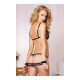 Conjunto de Lencería Seven Til Midnight Negro