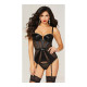 Corsé Seven Til Midnight Negro (M - EU 38-40)