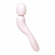 Vibrador Dame Com Wand Massager Quartz Blanco Rosa