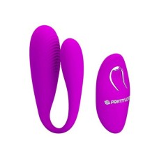 Vibrador Doble Estimulación Pretty Love Aldrich Rosa