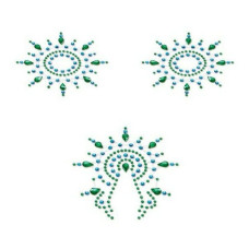 Flamboyant Blue & Green Mystim 46656 Turquoise (3 pcs)