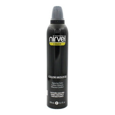 Espuma para Dar Volumen Color Mousse Nirvel Color Mousse Castaño Oscuro (300 ml)