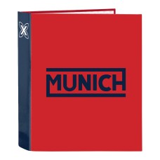 Ring binder Munich Supra Red A4 (40 mm)