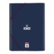 Organiser Folder Munich Storm Navy Blue A4 (26 x 33.5 x 4 cm)