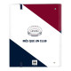 Carpeta de anillas F.C. Barcelona Corporativa A4 Azul Granate (27 x 32 x 3.5 cm) (35 mm)