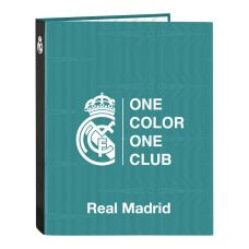 Ring binder Real Madrid C.F. White A4 (25 mm)