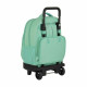 Mochila Escolar con Ruedas Compact BlackFit8 M918 Turquesa (33 x 45 x 22 cm)
