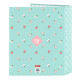 Carpeta de anillas Glow Lab Pepa Verde A4 (27 x 33 x 6 cm)