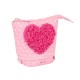 Pencil Holder Case Safta Love Yourself Pink (32 Pieces)