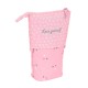 Pencil Holder Case Safta Love Yourself Pink (8 x 19 x 6 cm)