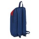 Child bag Safta University Mini Red Navy Blue (22 x 39 x 10 cm)