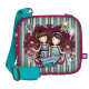 Shoulder Bag Gorjuss Fireworks Maroon (16.5 x 15 x 6.5 cm)