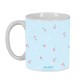 Taza Mug BlackFit8 Mariposa Cerámica Azul claro (350 ml)