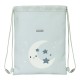 Backpack with Strings Safta Luna Grey (26 x 34 x 1 cm)