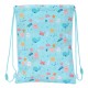 Backpack with Strings Safta Ballenita White Light Blue (26 x 34 x 1 cm)