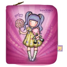 Cartera Gorjuss First prize Lila (10 x 12 x 3 cm)