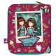 Cartera Gorjuss Fireworks Granate (10 x 12 x 3 cm)