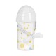 Water bottle Safta Solete White Yellow PVC (500 ml)