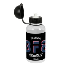 Botella de Agua BlackFit8 Urban Negro Azul marino PVC (500 ml)