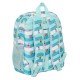 Mochila Escolar Spongebob Stay positive Azul Blanco (32 x 38 x 12 cm)