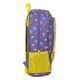 Mochila Escolar SuperThings Guardians of Kazoom Morado Amarillo (32 x 42 x 14 cm)