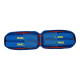 Plumier Mochila F.C. Barcelona Granate Azul marino