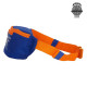 Belt Pouch Valencia Basket Blue Orange (23 x 12 x 9 cm)