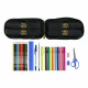 Plumier Mochila F.C. Barcelona 20/21 Negro (33 Piezas)