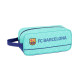 Zapatillero de Viaje F.C. Barcelona Turquesa (34 x 15 x 14 cm)