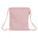 Backpack with Strings Safta Pink