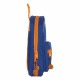 Plumier Mochila Valencia Basket Azul Naranja