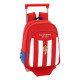 School Rucksack with Wheels 705 Real Sporting de Gijón (27 x 10 x 67 cm)