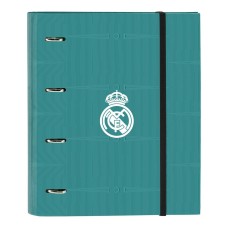 Ring binder Real Madrid C.F. White Turquoise Green (30 mm)