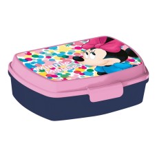 Fiambrera para Sandwich Minnie Mouse Lucky Plástico Rosa (17 x 5.6 x 13.3 cm)