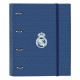 Ring binder Real Madrid C.F. Leyenda Blue (27 x 32 x 3.5 cm)