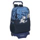 School Rucksack with Wheels El Niño Bahia Blue (32 x 44 x 16 cm)