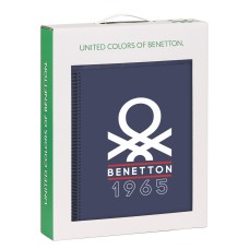 Set de Papelería Benetton Varsity Gris Azul marino 2 Piezas