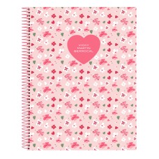 Notebook Vicky Martín Berrocal In bloom Pink A4 120 Sheets