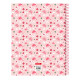 Libreta Vicky Martín Berrocal In bloom Rosa A4 120 Hojas