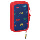 School Case PJ Masks Ready Navy Blue 12.5 x 19.5 x 4 cm 28 Pieces