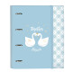 Carpeta de anillas Glow Lab Cisnes Azul 27 x 32 x 3.5 cm