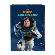 Folder Buzz Lightyear Navy Blue A4 (26 x 33.5 x 2.5 cm)