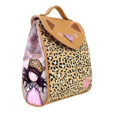 Mochila Casual Gorjuss Leopardo (23 x 11 x 27 cm)